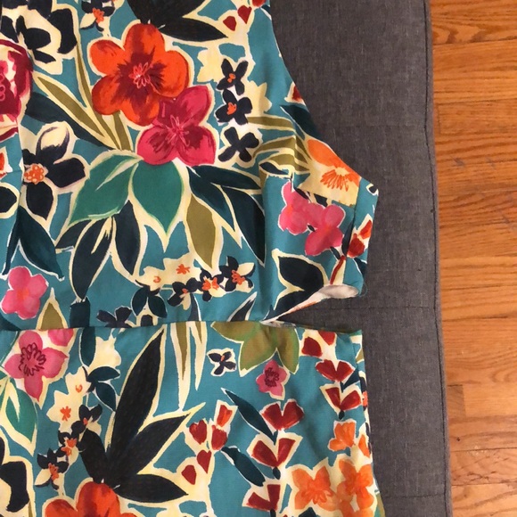 Zara floral cut out mini summer dress ! - Picture 2 of 7